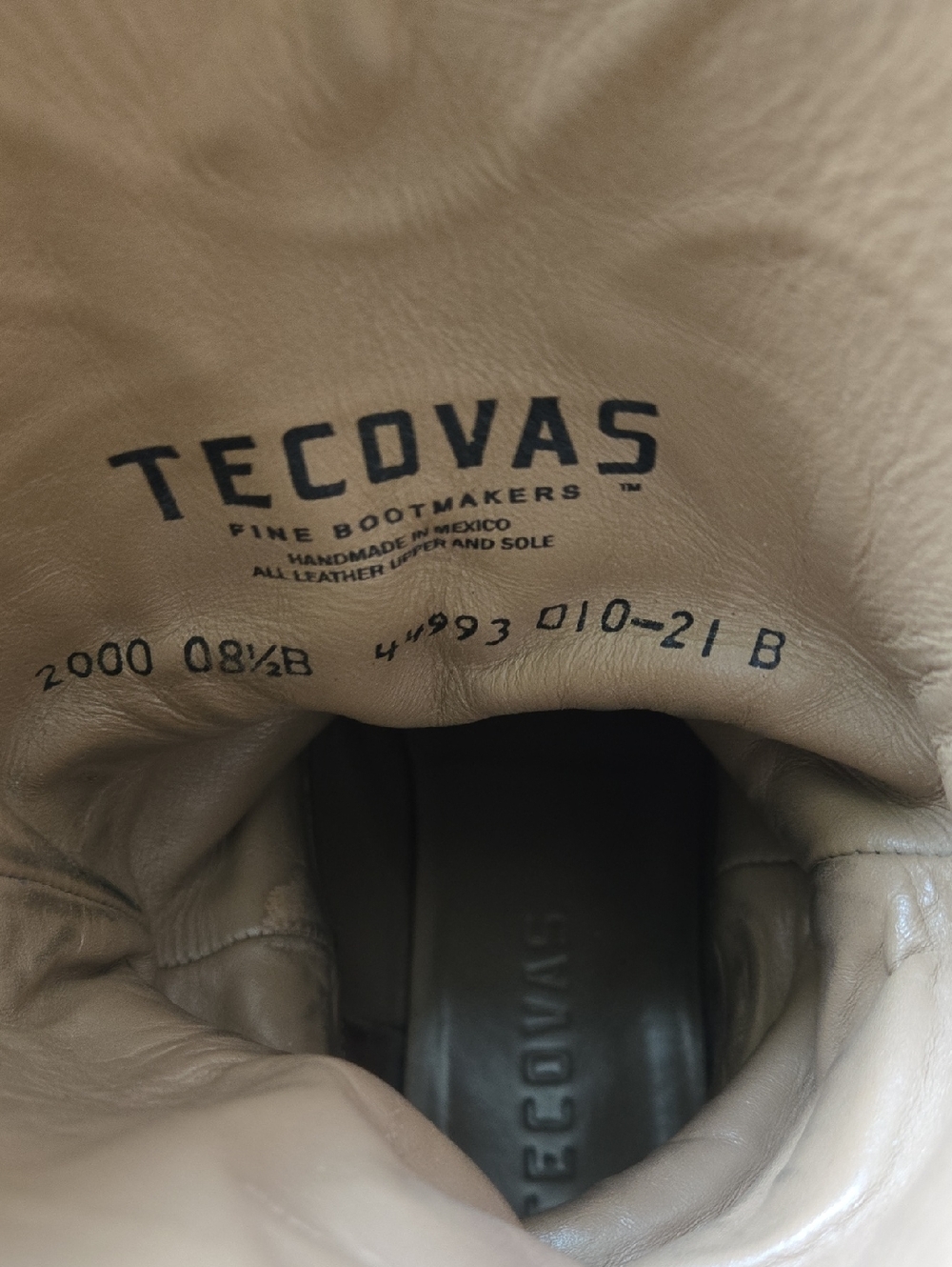 Tecovas Jamie Boot - Brown Bovine - Picture 3 of 11